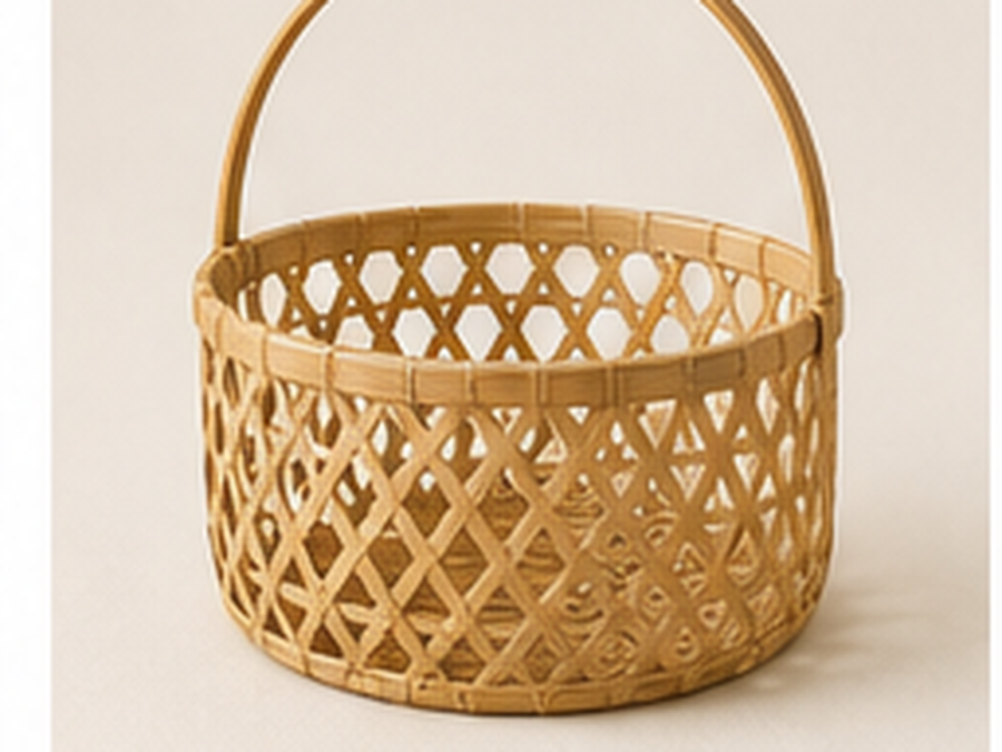 Bamboo Gift Packaging Basket